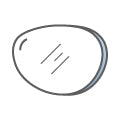 Single vision 1.67ultrathin hydrophobic-BunniStudios