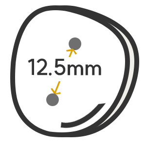 Progressive corridor - 12.5mm