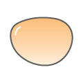 Non-prescription color-tints - Orange