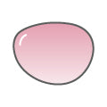 Non-prescription color-tints - Pink
